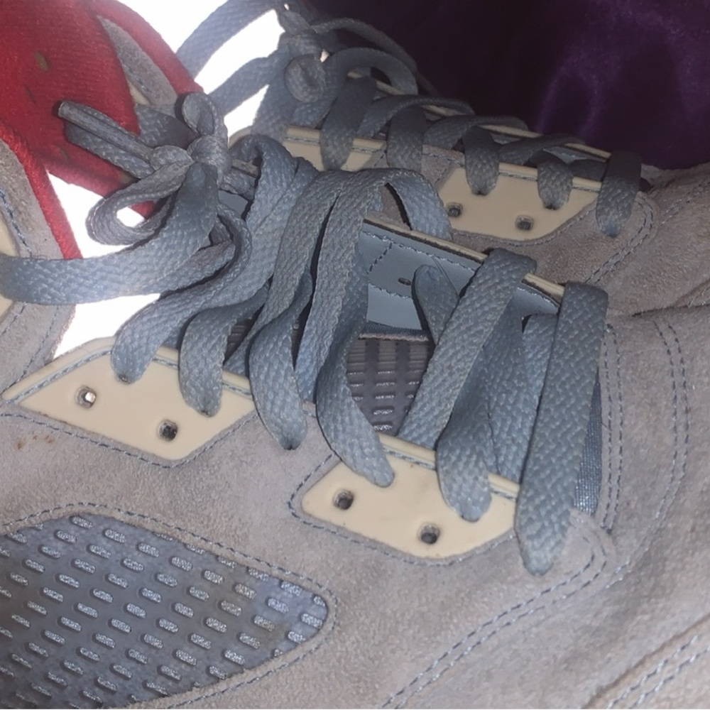 Icy blue Jordan’s 700 made